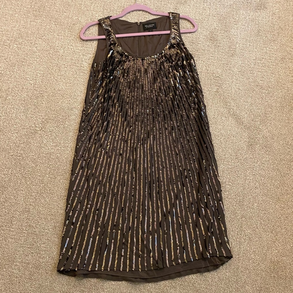 St. John Couture Sequin Dress